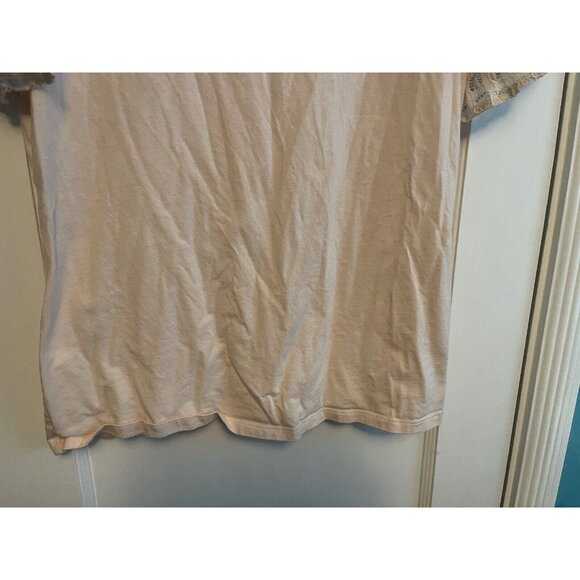 maette blush pink short sleeve top Small‎ - Picture 5 of 6